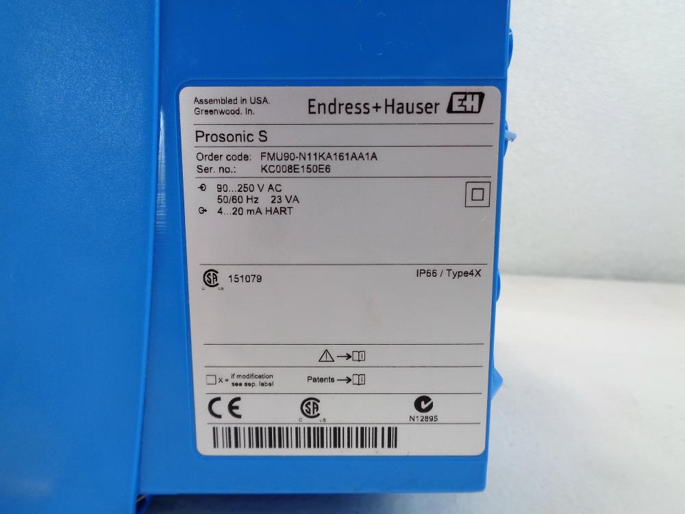 Endress Hauser Prosonic S Transmitter FMU90-N11KA161AA1A
